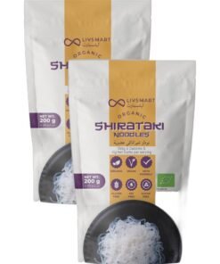 LIVSMART Organic Shirataki Noodles 200g, Pack of 2