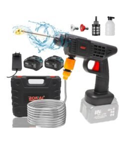 BONAI Powerful Cordless Electric High Pressure Washer with Dual Large Capacity Batteries - Ideal for Effortless Car Washing