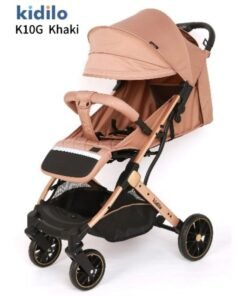 Kidilo Luxury Baby Stroller | Lightweight, Portable Design | Four-Wheel Stroller for Newborns and Infants