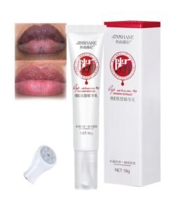 Jinshane Lip Serum, Lip Brightening for Dark Lips, Remover Dark Lips Lip Balm Moisturizer Nourishing Essence, Lip Fresh Serum for Dark and Dry Lips, Lip Lightening for Dark Lips 18g