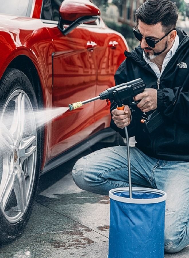 Phone Planet 24V Cordless Electric High Pressure Washer Multicolour 9meter