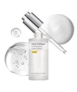SUNGBOON EDITOR Deep Collagen Anti-Wrinkle Cream In Serum | Volufiline, Real Collagen, Skin Volumizing, Glass Skin, Elasticity for Aged Skin, Korean Skin Care, Serum for Face, 1.01 fl. oz
