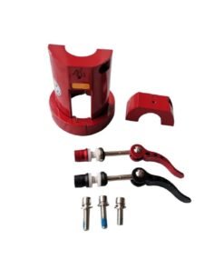 monorim Xlock For Xiaomi M365/1S/Essential/Pro1/Pro2/Mi3/Mi4 Pro Easily Removable Fixing Electric Scooter Fold Construction Spare Part Red