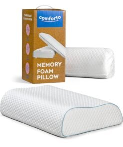 Comforto Wave Cooler Memory Foam Pillow 60x40x13-11 cm