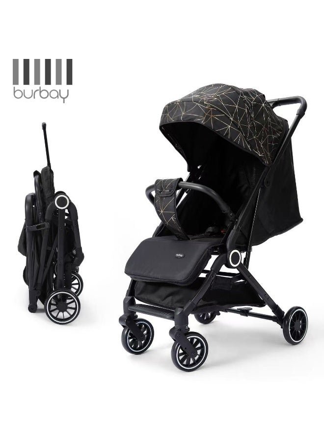BURBAY Travel Stroller - Ultra-Compact, Flight-Ready & Cabin Approved