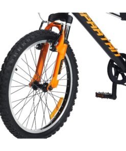 Spartan Panther Mountain Bike – 20 Inch Wheel, 7-Speed Shimano Gears, Black - Image 4