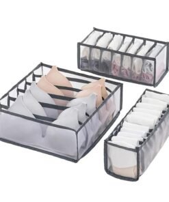 Underwear Storage Box Socks Underwear Three-In-One Household Drawer Storage Separate Box Wardrobe Clothes Pants Divided
