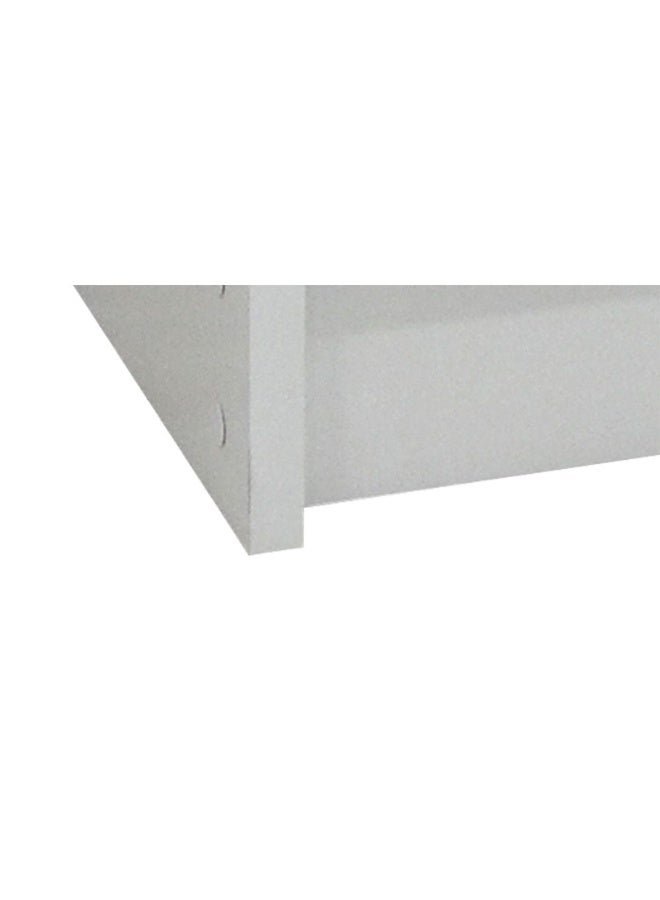 DANUBE HOME Supreme 3 Drawers Young Dresser Dresser For Bedroom Chest Of Drawers Storage Organizer Unit For Living Room Entryway Hallway Nursery Kids Room -White