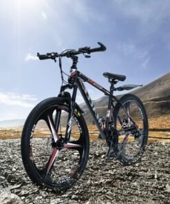 26" Mountain Bike, 3/6 Spokes, 24-Speed Drivetrain, Aluminum Frame, 26" Wheels, Disc brakes, Unisex