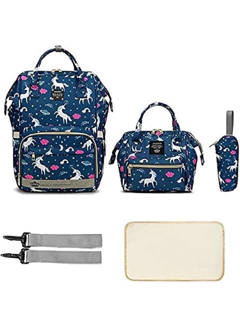 MONOGUE Diaper Mummy Bag Backpack Multipurpose with changing pad Large Unisex Baby Bags