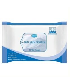 GINNI Hygiene Bed Bath Towel Big Wet Wipes For Adults, Patients & Baby Wet Wipes & Refreshing Sponge Bath (10 Pulls/Pack) (Pack Of 20)