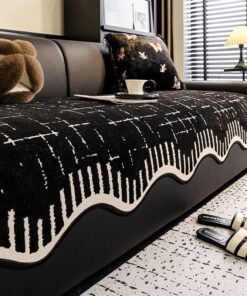 Dopamine Chenille Special-Shaped Sofa Cushion Four-Season Universal High-End One-Piece Straight Row Sitting Cushion
