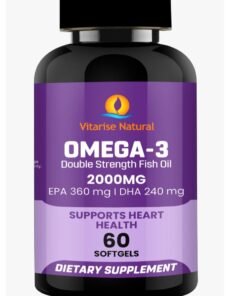 Vitarise Natural Omega 3 2000mg 60 Softgels