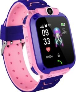 Nabi Watch for Kids for 3-12 Year Kids, Touch Screen,Voice Chat Camera, Long Battery Life, Water Resistance Best Gift for Kids,Smart Watch for Boys & Girls(Pink)