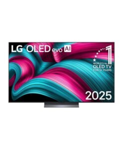 LG 65 Inch LG OLED EVO AI C5 4K 144Hz Smart TV AI Magic remote webOS25 2025 OLED65C56LA-AMAG Black