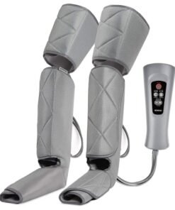 RENPHO Leg Massager for Circulation and Relaxation Calf Feet Thigh Massage Sequential Wraps Device with 6 Modes 4 Intensities Helps to Relax Legs Gifts for Mom Women Father Dad
