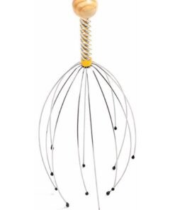 Hand Held Head Scalp Massager Multicolour