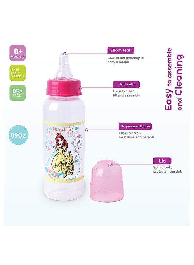 Disney Pack of 3 Princess Feeding Bottle