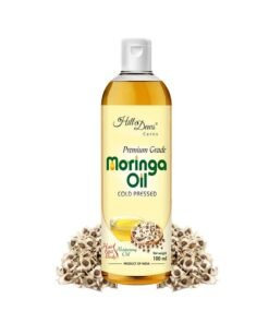 HillDews Brand: HillDews Moringa Seed Oil | 100ml | Pure | Unrefined | Cold Pressed | Skin and Hair