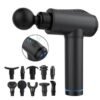 Arabest Massage Gun Deep Tissue Massager, Portable Silent Muscle Percussion Massage Gun with 8 Massage Heads, 9 Speeds Electric Handheld Deep Muscle Fascia Massager, Rechargeable Muscle Massage Gun