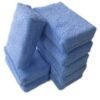 8 Pack Microfiber Sponge Mats for Car Wash & Wax - Durable Cleaning Pads in Blue for Superior Shine & Conditioning