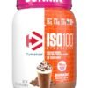 Dymatize x Dunkin' Mocha Latte ISO100 Whey Protein Powder, 95mg Caffeine, 25g of Protein, 20 Servings, 5.5g BCAAs, 120 Cal., Gluten Free, 1g Fat, 1g Sugar, 3g Carb