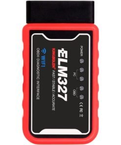 X-PRO5 ELM327 OBD2 Scanner WiFi Car Failure Detector OBD OBDII Code Reader Check Engine Light Diagnostic Scan Tool for iOS and Android WiFi Version