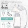 ALLTOMOM Double Electric Breast Pump with 2 Modes 9 Levels BPA Free 150ml * 2 Bottles Silent Design Memory Function Auto Shutoff for Easy Use