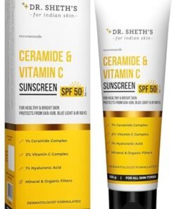 Dr. Sheth's CERAMIDE & VITAMIN C SUNSCREEN - 125G