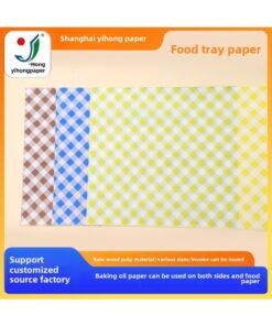 Supply Grassin Disposable Dining Plate Cushion Paper Oil-proof Hotel Tray Oil-proof Paper Multi-specification Style Optional-Specifications:150*150/200pcs (not Printed)