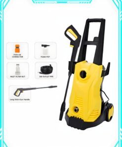 EzzySo 2000W Portable High Pressure Washer For Car Home Garden 150 Bar and With 3M Long Hose