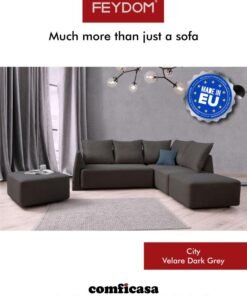 COMFICASA FEYDOM Matacao City Modular Sofa - Velare Dark Grey