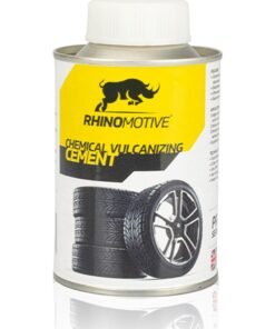 RHINOMOTIVE Automotive Tire repair Rubber Solution for permanent seal 250ML