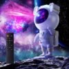 Eleish astronaut projector _  Star Projector Night Light with Timer Remote Control 360 Adjustable Design Astronaut Nebula Galaxy Projector for Kids Adults Baby Bedroom Party Room Game Room Decor ,