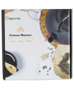 Laperva Grasso Burner Tea - Fast Burning Fat and Detoxifying Tea, Stimulate Metabolism, Improve Digestion, Balance Blood Sugar, Fight Cellulite and Fatigue, Box of 40 Bags