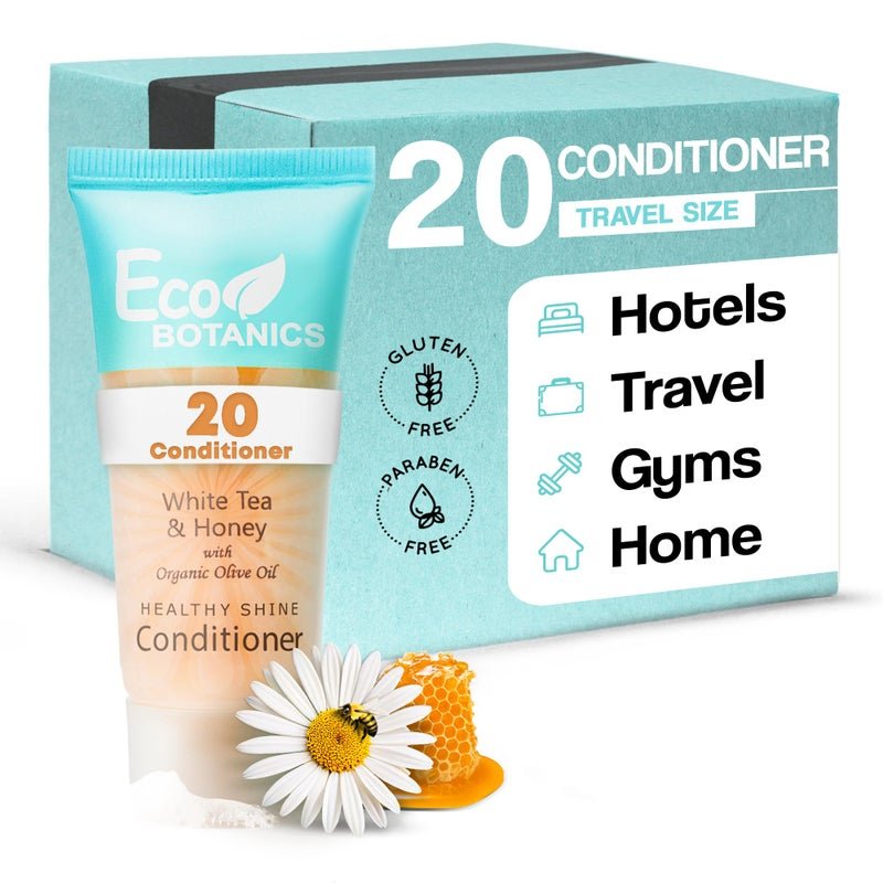 Eco Botanics TravelSize Hotel Conditioner 085 oz Case of 20
