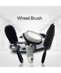 Steel and Alloy Wheel Cleaning Brush, Rim Cleaner, Tire Auto Truck Motorcycle Bike Wheel Brush Washing Hub Cleaning Tool for Car