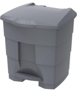 Cosmoplast 30L Step-On Waste Bin With Pedal