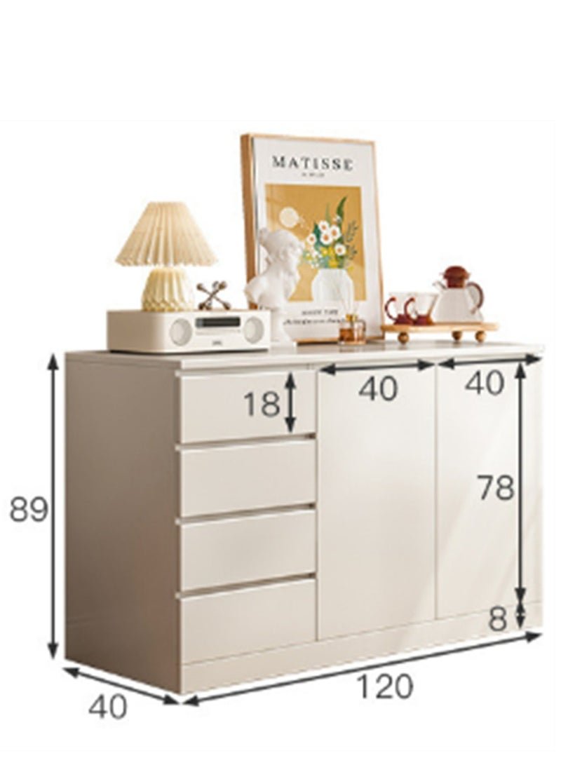 Kitchen Cabinet, Home Sideboard Buffet Cabinet, Modern Coffee Corner Bar Storage Cabinet with Drawers and Doors for Hallway Kitchen Dining Living Room (DGC001) - Image 4