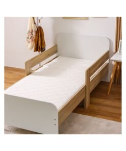 DANUBE HOME Strawberry Toddler Extendable Mattress Premium Comfort, Growing Kids, Hypoallergenic & Supportive Sleep Solution for Toddlers and Young Children â€“ 90 x 200 x 12cm