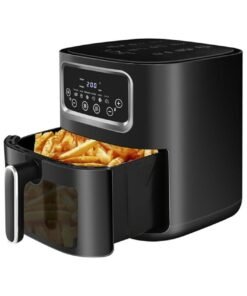 Buytory 10L Air Fryer Oven with LED Touch Screen & Viewing Window – 9-in-1 Hot Air Circulation Fryer for Healthy, Oil-Free Cooking – Max Temp 450°F