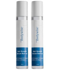 Be Bodywise 3% Rosemary Hair Growth Serum (Roll On) | 3% Redensyl, 2% Aminexil & 2% Anagain | Thicker & Stronger Hair | Prevents Hair Fall & Stimulates Follicles | 50ml