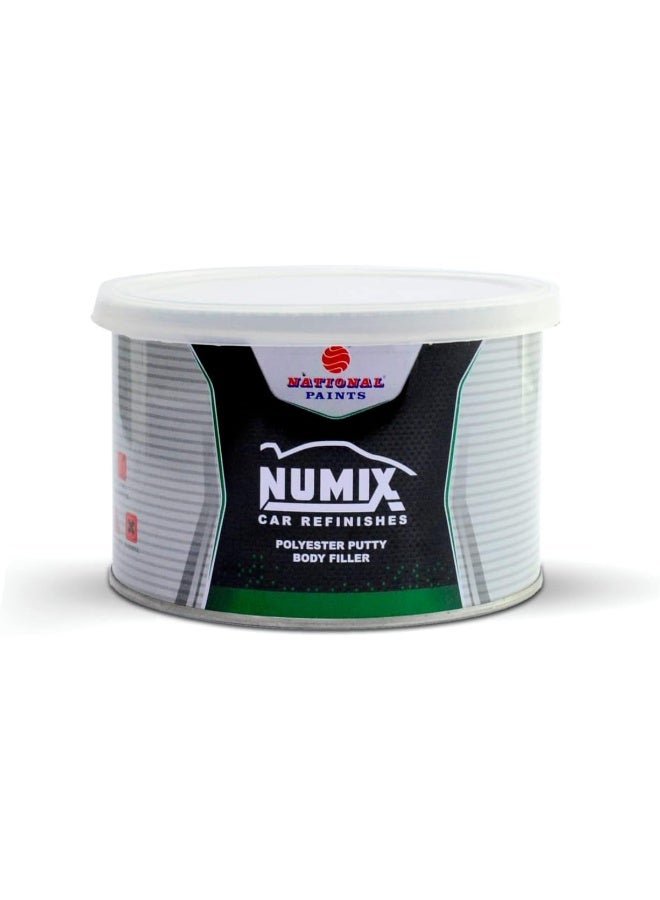 NATIONAL PAINTS Polyester Putty Grey (1.5 KG) For Car Body Scratches