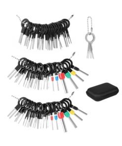 59Pcs Terminal Removal Tool Kit Electrical Connector Depinning Pin