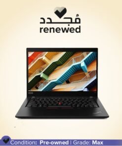 Lenovo Renewed -  ThinkPad X13 Laptop With 13.3-Inch Full HD Display, Core i5 Processor/10th Gen/16GB RAM/256GB SSD/Intel HD Graphics/Windows 10 English black