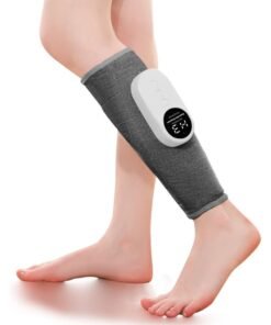 2Pcs Electric Leg Massager Leg Shaping Wireless Air Compression Heating Calf Massager with 3 Modes 3 Intensities Arm Body Circulation Muscle Relaxation Varicose Veins Physiotherapy