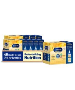 Enfamil NeuroPro Baby Formula, Milk-Based Infant Nutrition, MFGM* 5-Year Benefit, Expert-Recommended Brain-Building Omega-3 DHA, Exclusive HuMO6 Immune Blend, Non-GMO, 2 ​Fl Oz, 48 Count