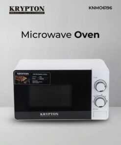 KRYPTON Microwave Oven With 5 Power Levels And 30 Minute Timer 20 L 700 W KNMO6196 Black