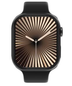 porodo AEROFIT 2.01 Inch Sport Smart Watch with 5 Days Working Time / Voice Assistant / Camera Shutter / Smartwatch / Compatible with Android 5.0+, iOS 9.0+ - Black