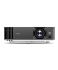 BenQ TK700 UHD HDR 4K Projector, 3200 Lumens Console Gaming Projector, 5W Speakers Home Theatre, 60Hz/16.7 ms @ 4K And 240Hz/4ms @ Full HD Input Lag For Games, Home Cinema And Sports, Projector 4K TK700 White & Brown